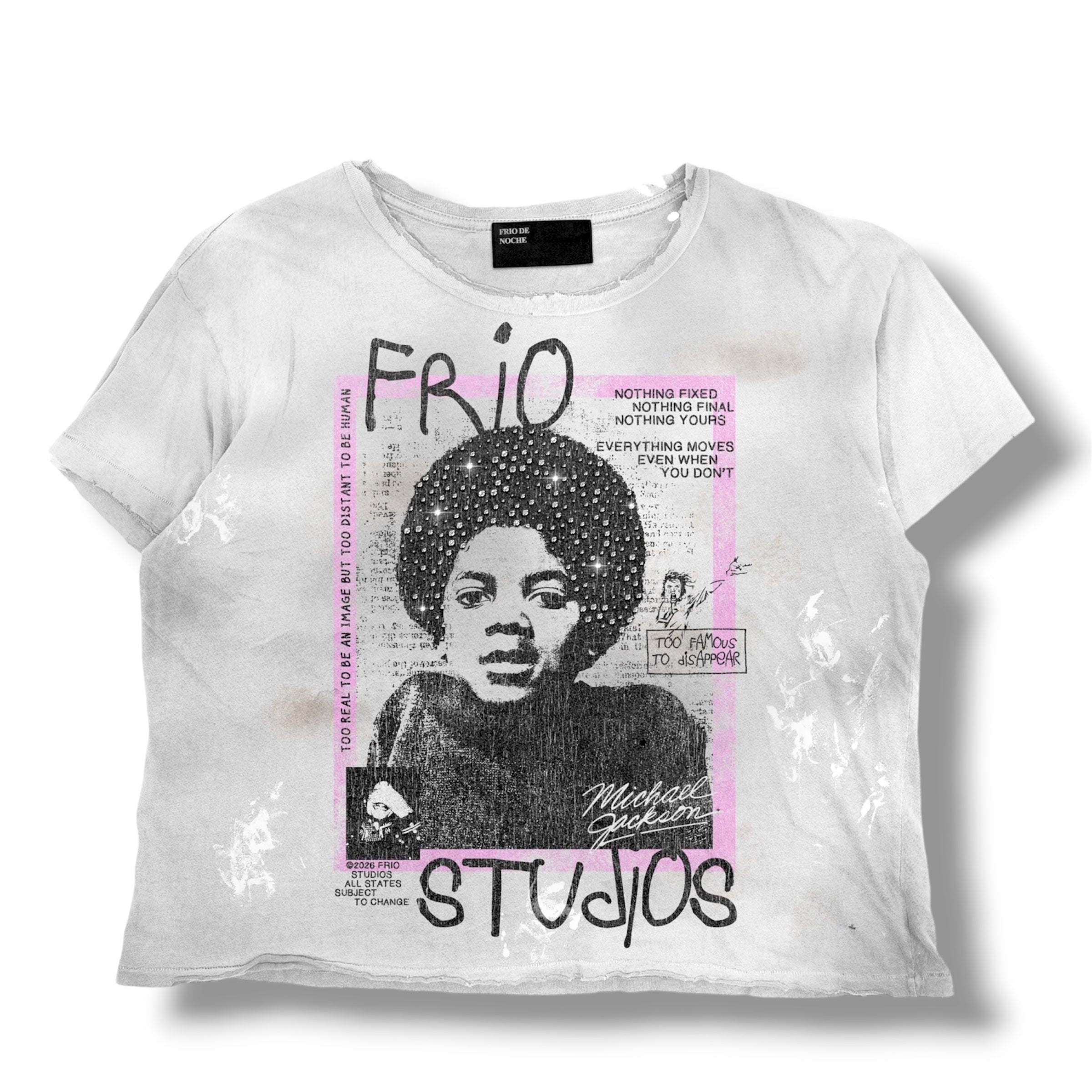 Young Michael Rhinestone Tee